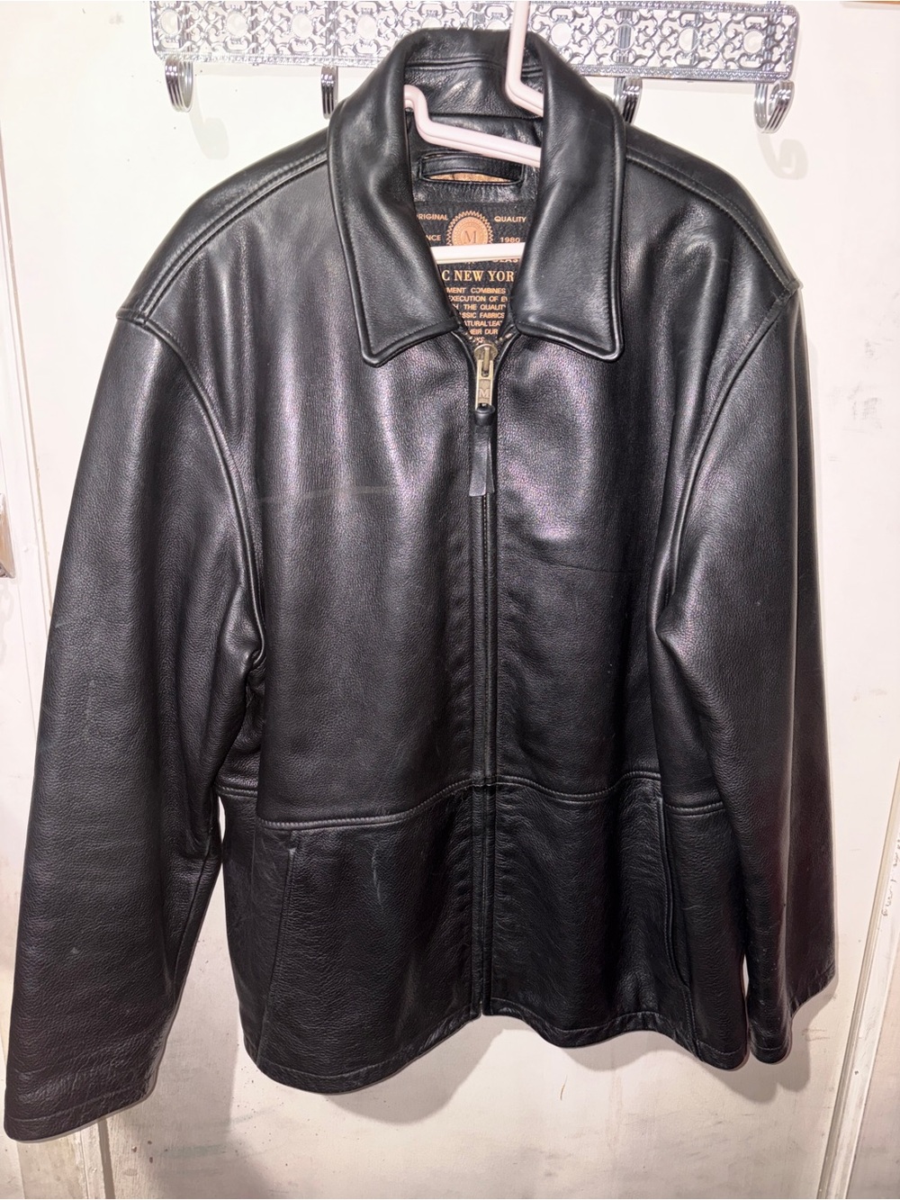 VINTAGE MARC NEW YORK LEATHER JACKET